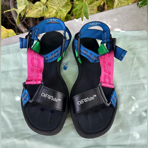 Off-White Multicolor Sandals - Picture 6 of 16